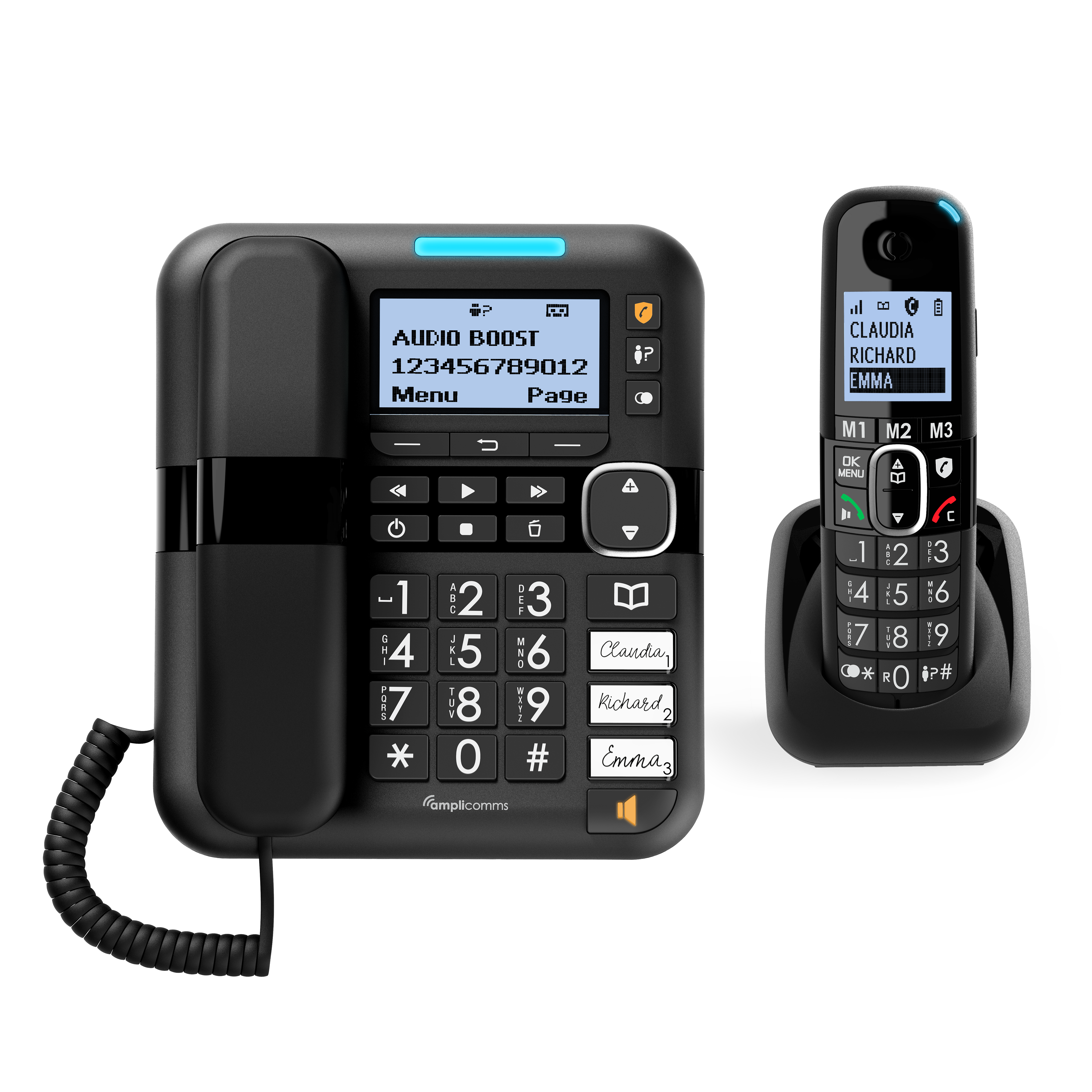 Amplicomms - PowerTel 1780 Cordless amplificato con segreteria